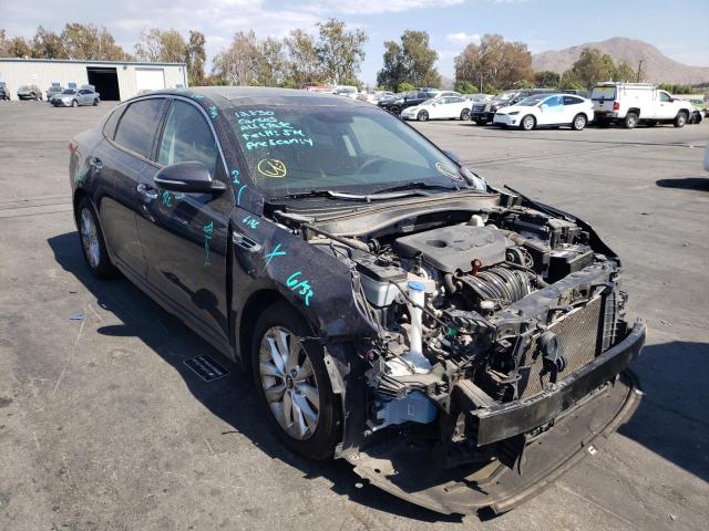 KIA OPTIMA EX 2017 with VIN 5XXGU4L34HG143253 - Photo from auction