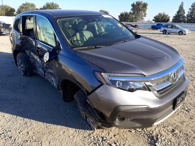 HONDA PILOT EX 2020 with VIN 5FNYF6H34LB068973 - Photo from auction