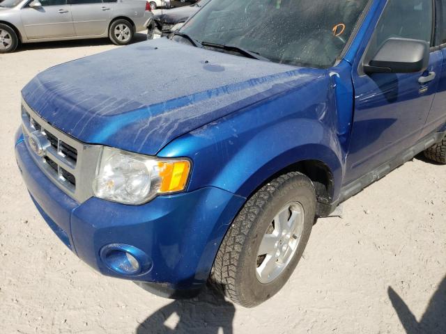 Photo 9 from auction – 2011 FORD ESCAPE XLT with VIN 1FMCU0DG7BKA63544