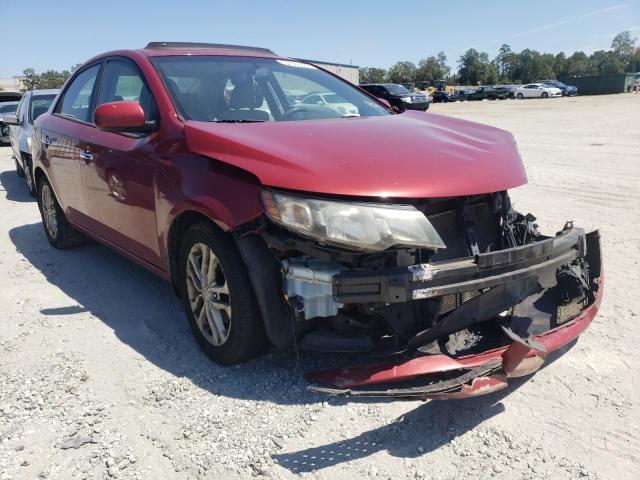 KIA FORTE EX 2011 with VIN KNAFU4A29B5352633 - Photo from auction