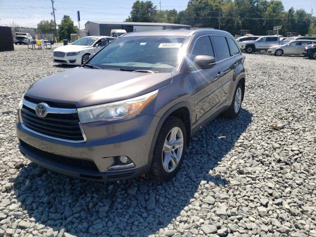 Photo 2 from auction – 2015 TOYOTA HIGHLANDER with VIN 5TDDKRFH2FS107098