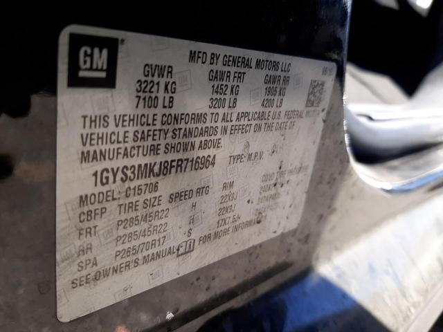 Photo 10 from auction – 2015 CADILLAC ESCALADE L with VIN 1GYS3MKJ8FR716964