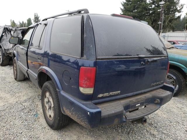 Photo 3 from auction – 2002 CHEVROLET BLAZER with VIN 1GNDT13W12K233446