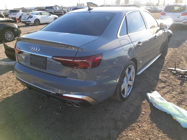 Photo 4 from auction – 2021 AUDI S4 PREMIUM with VIN WAUB4AF48MA016537