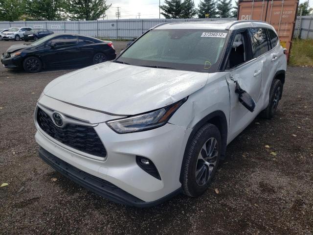 Photo 2 from auction – 2022 TOYOTA HIGHLANDER with VIN 5TDGZRBH9NS573978