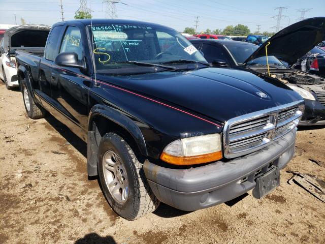 DODGE DAKOTA SXT 2004 with VIN 1D7GL12K14S642771 - Photo from auction