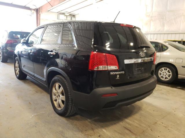 Photo 3 from auction – 2011 KIA SORENTO BA with VIN 5XYKT3A12BG044281