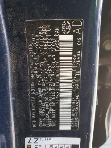 Photo 10 from auction – 2007 TOYOTA COROLLA MA with VIN 2T1KR30E47C666046