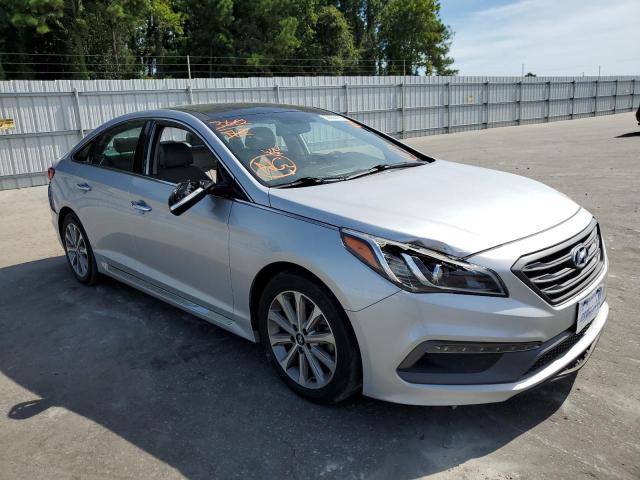 HYUNDAI SONATA SPO 2016 with VIN 5NPE34AF1GH274344 - Photo from auction