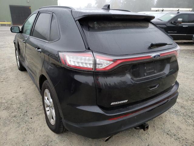 Photo 3 from auction – 2015 FORD EDGE SE with VIN 2FMTK4G97FBC35551