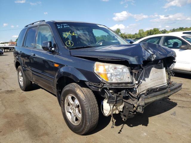 HONDA PILOT EX 2006 with VIN 2HKYF18456H510614 - Photo from auction