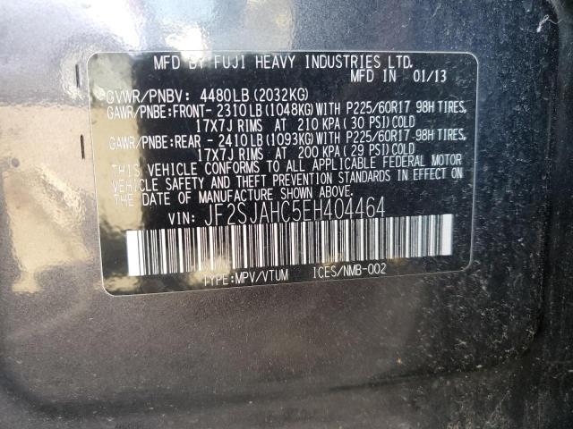 Photo 10 from auction – 2014 SUBARU FORESTER 2 with VIN JF2SJAHC5EH404464