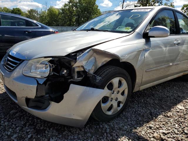 Photo 9 from auction – 2008 KIA SPECTRA EX with VIN KNAFE121485524979