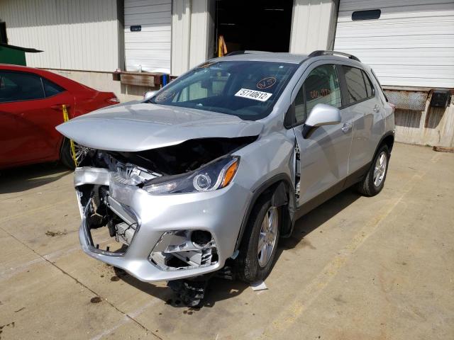 Photo 2 from auction – 2021 CHEVROLET TRAX 1LT with VIN KL7CJLSB9MB314781
