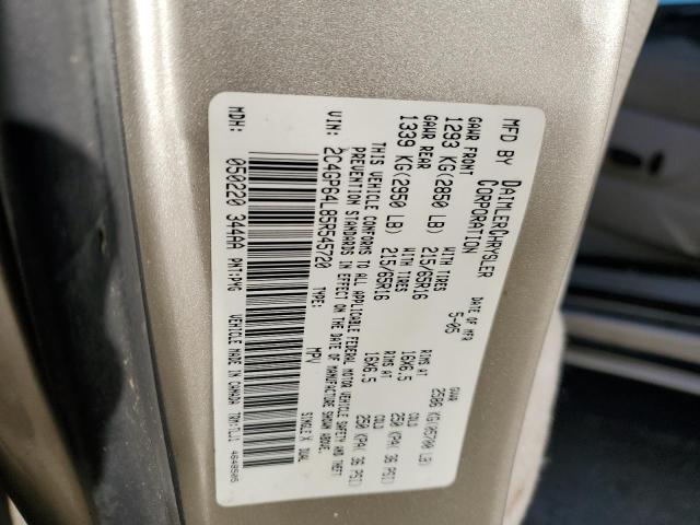 Photo 10 from auction – 2005 CHRYSLER TOWN & COU with VIN 2C4GP64L85R545720