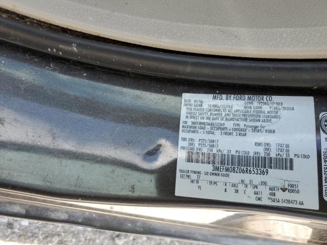 Photo 10 from auction – 2006 MERCURY MILAN PREM with VIN 3MEFM08Z06R653369