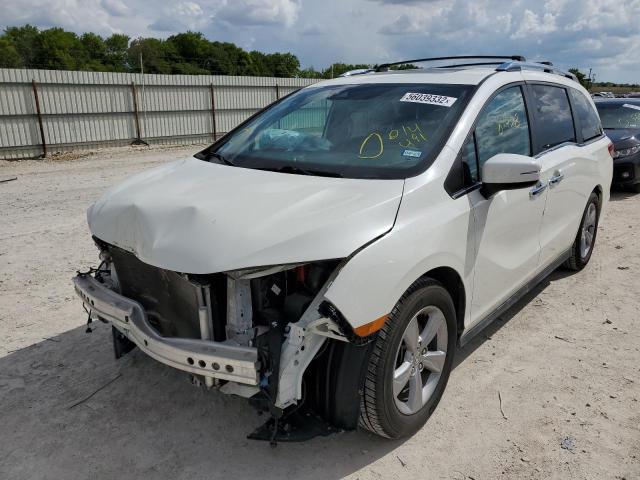 Photo 2 from auction – 2018 HONDA ODYSSEY EX with VIN 5FNRL6H77JB104491