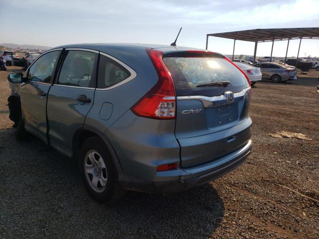 Photo 3 from auction – 2015 HONDA CR-V LX with VIN 2HKRM3H30FH505057