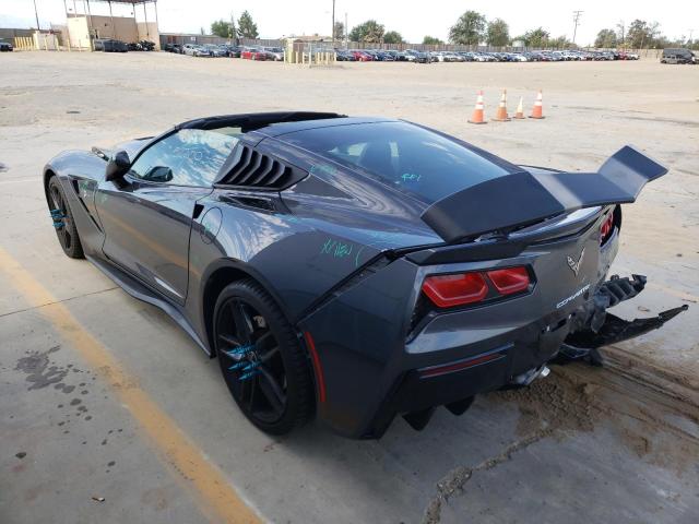 Photo 3 from auction – 2014 CHEVROLET CORVETTE S with VIN 1G1YJ2D76E5105017