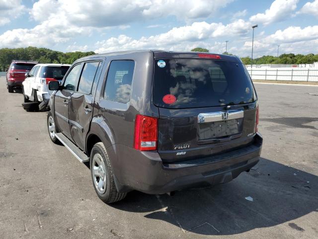 Photo 3 from auction – 2014 HONDA PILOT LX with VIN 5FNYF4H25EB016556