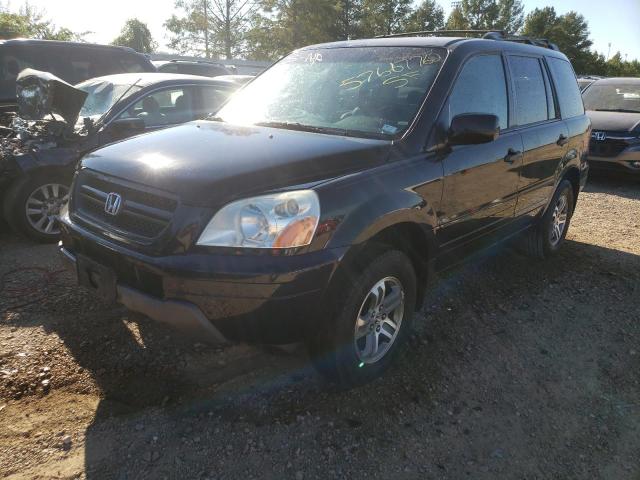 Photo 2 from auction – 2004 HONDA PILOT EXL with VIN 2HKYF18644H555543