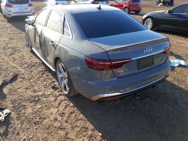 Photo 3 from auction – 2021 AUDI S4 PREMIUM with VIN WAUB4AF48MA016537