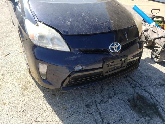 Photo 9 from auction – 2012 TOYOTA PRIUS with VIN JTDKN3DU5C1575511