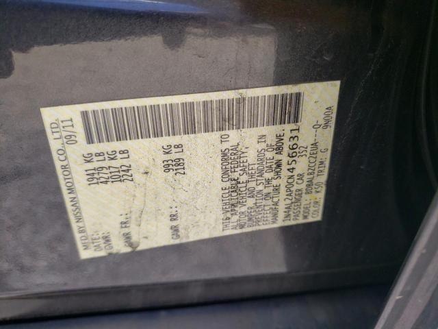 Photo 10 from auction – 2012 NISSAN ALTIMA BAS with VIN 1N4AL2AP0CN456631