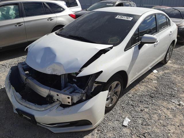 Photo 2 from auction – 2015 HONDA CIVIC LX with VIN 19XFB2F50FE275869