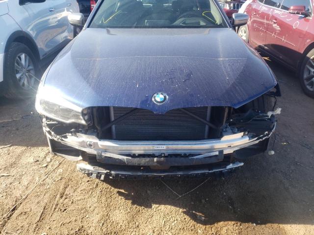 Photo 9 from auction – 2018 BMW M550XI with VIN WBAJB9C54JB036626