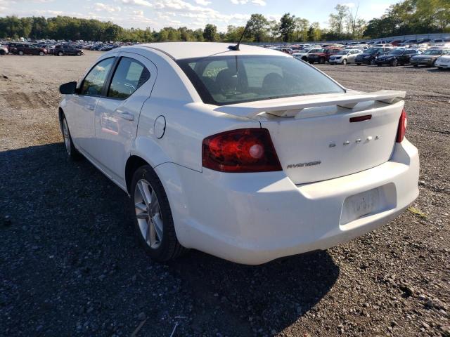 Photo 3 from auction – 2013 DODGE AVENGER SE with VIN 1C3CDZAG3DN508963