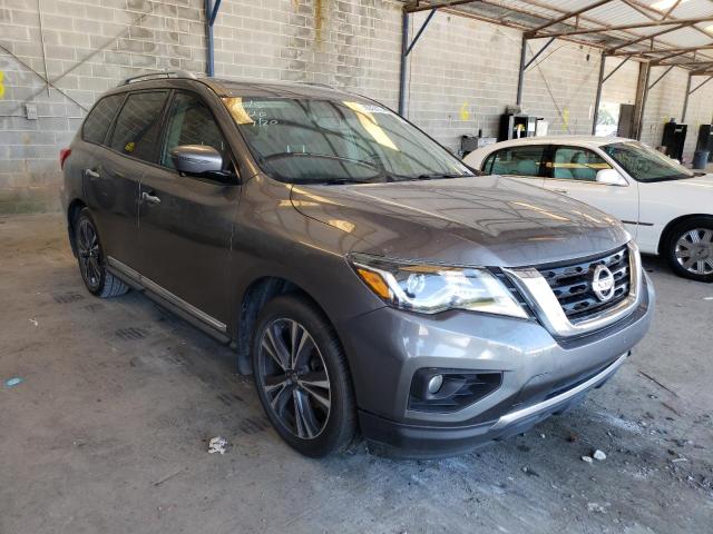 NISSAN PATHFINDER 2017 with VIN 5N1DR2MN0HC630874 - Photo from auction
