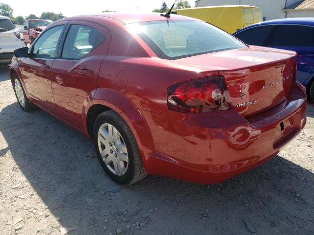 Photo 3 from auction – 2011 DODGE AVENGER EX with VIN 1B3BD4FB8BN540636