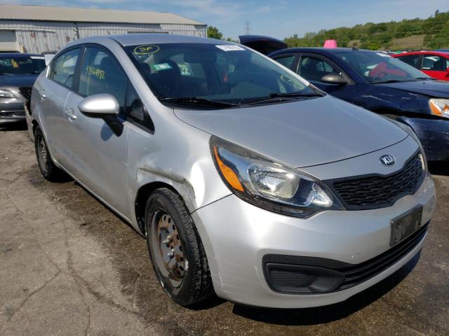 KIA RIO LX 2013 with VIN KNADM4A39D6280068 - Photo from auction