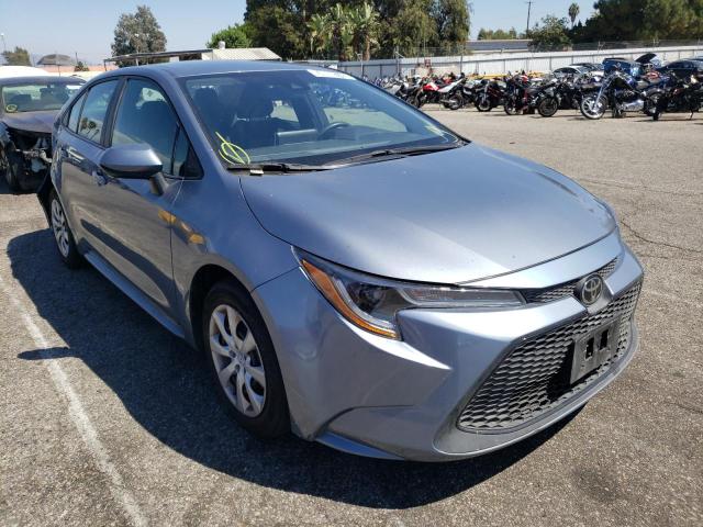 TOYOTA COROLLA LE 2021 with VIN 5YFEPMAE1MP206197 - Photo from auction