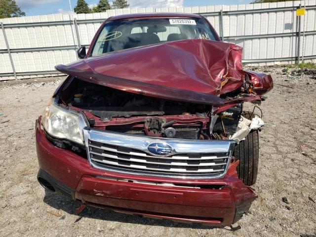 Photo 9 from auction – 2009 SUBARU FORESTER 2 with VIN JF2SH61619H704411