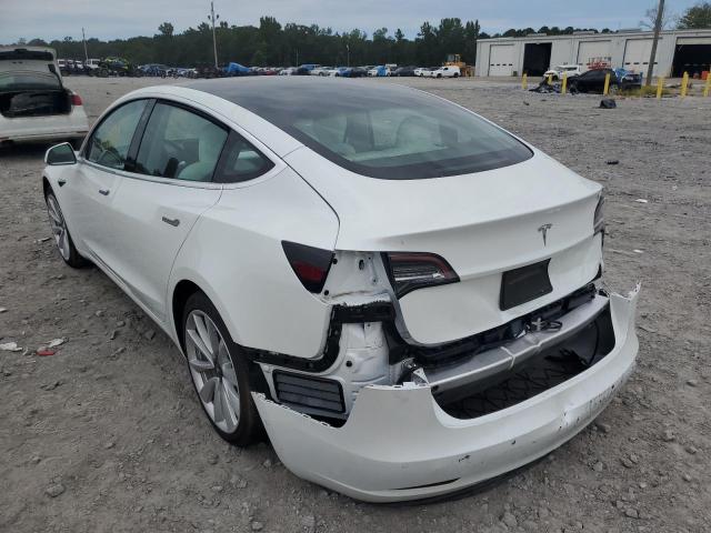 Photo 3 from auction – 2020 TESLA MODEL 3 with VIN 5YJ3E1EA5LF599263