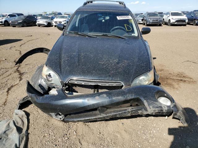 Photo 9 from auction – 2005 SUBARU LEGACY OUT with VIN 4S4BP61C857374592