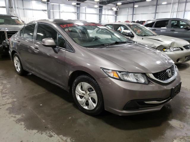 HONDA CIVIC LX 2013 with VIN 19XFB2F54DE092567 - Photo from auction
