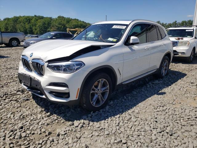 Photo 2 from auction – 2021 BMW X3 XDRIVE3 with VIN 5UXTY5C00M9F85874