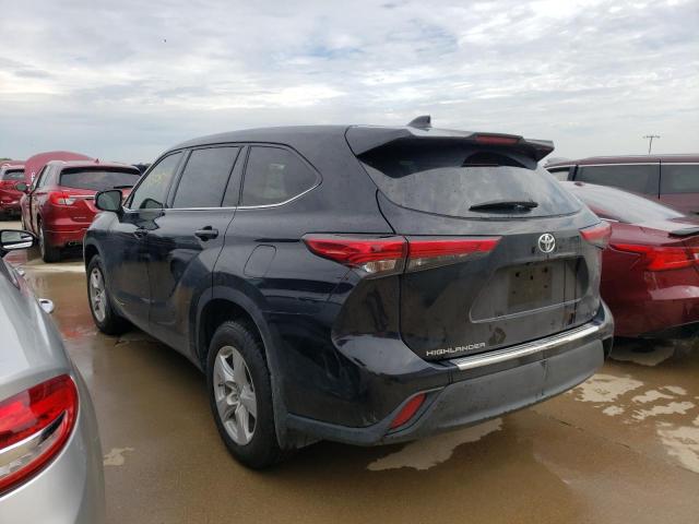 Photo 3 from auction – 2020 TOYOTA HIGHLANDER with VIN 5TDZZRAH6LS010183
