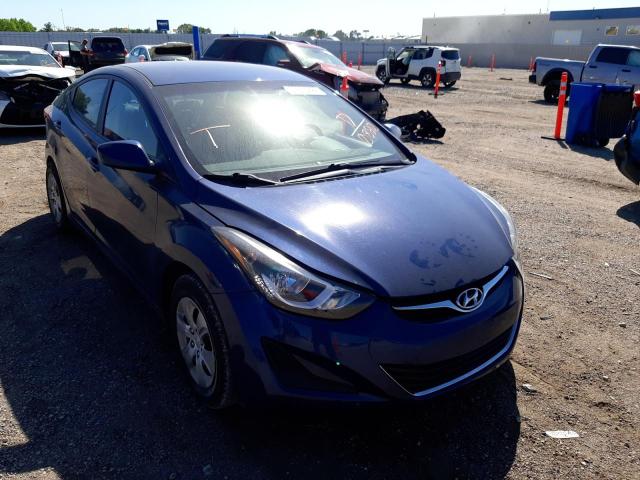 Photo 1 from auction – 2016 HYUNDAI ELANTRA SE with VIN 5NPDH4AE8GH720820