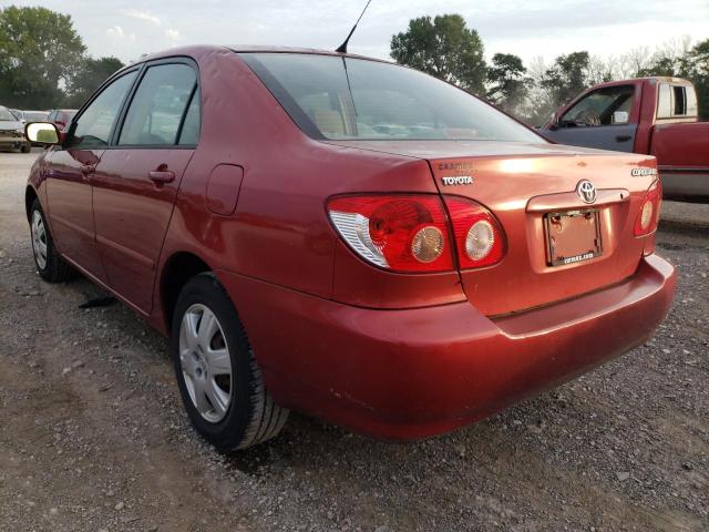 Photo 3 from auction – 2008 TOYOTA COROLLA CE with VIN 2T1BR30E58C894462