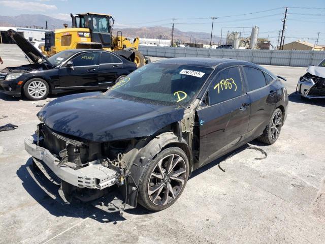 Photo 2 from auction – 2017 HONDA CIVIC SI with VIN 2HGFC1E54HH702813