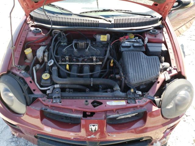 Photo 7 from auction – 2005 DODGE NEON SRT with VIN 1B3ES56C05D129906
