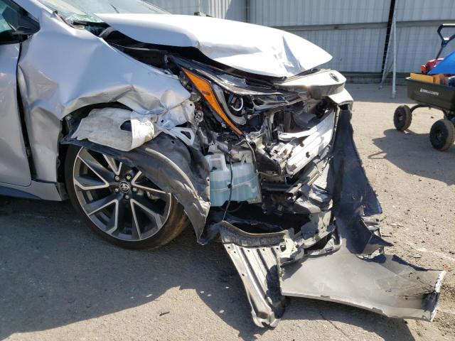 Photo 9 from auction – 2021 TOYOTA COROLLA SE with VIN 5YFS4MCE3MP078263