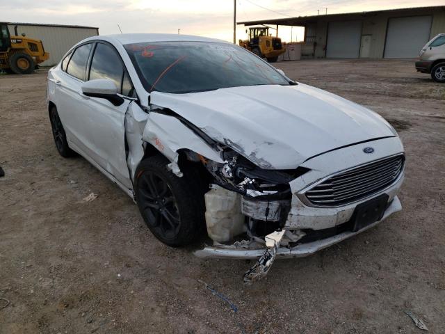 FORD FUSION SE 2018 with VIN 3FA6P0HD5JR280857 - Photo from auction