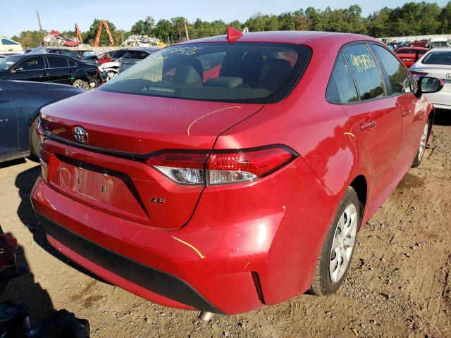 Photo 4 from auction – 2020 TOYOTA COROLLA LE with VIN JTDEPRAE6LJ090723