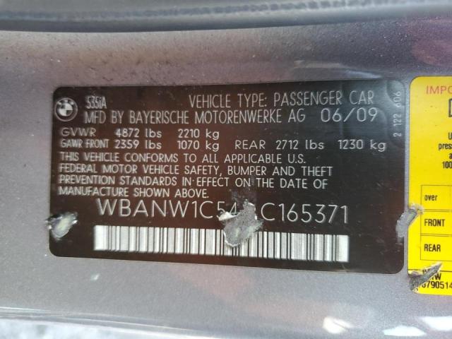 Photo 10 from auction – 2010 BMW 535 I with VIN WBANW1C54AC165371