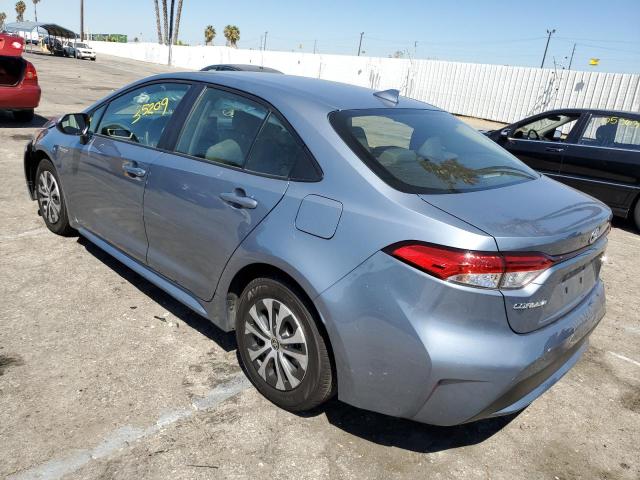 Photo 3 from auction – 2021 TOYOTA COROLLA LE with VIN JTDEAMDE8MJ027463